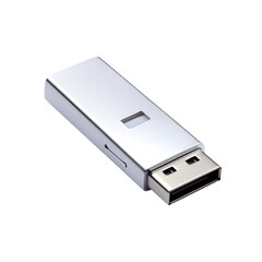 usb flash drive isolated