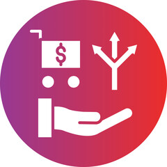 Vector Design Cross Selling Icon Style