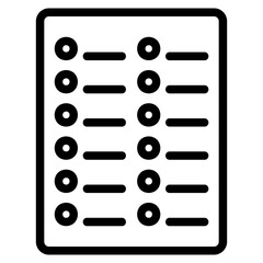 journal outline icon