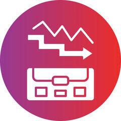 Fototapeta premium Vector Design Job Opportunity Icon Style