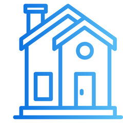 home gradient icon