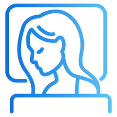 sleep gradient icon