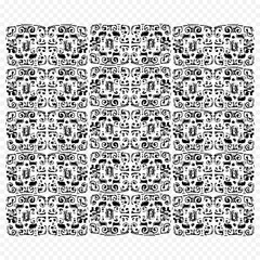 black and white seamless pattern  acient Ikat paisley embroidery.geometric ethnic oriental seamless pattern traditional on white background.Aztec style abstract vector illustration.design for texture,