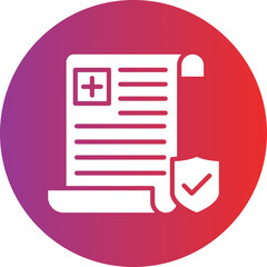 Insurance Package Icon Style