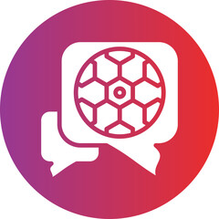 Obraz premium Chat Icon Style