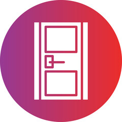 Electric Door Icon Style