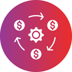 Business Automation Icon Style