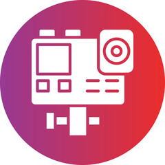 Action Camera Icon Style