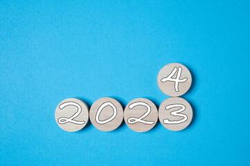 A new year celebration background with happy calendar numbers is a festive way to ring in the new year and welcome the new beginnings it brings.