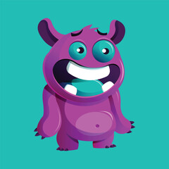 Monster cartoon design