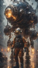 alien Space and stars, science fiction