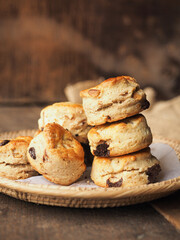 chocolate chip scones