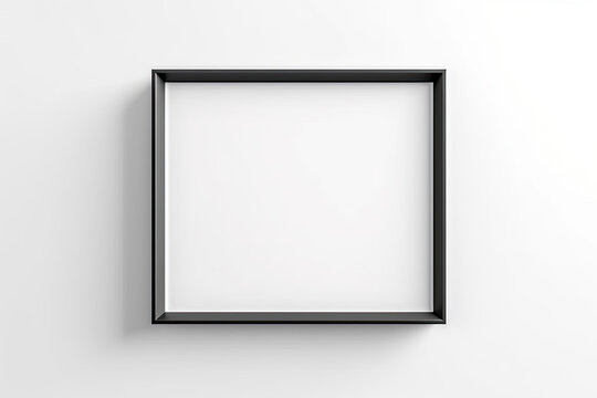 blank photo, slim metal frame