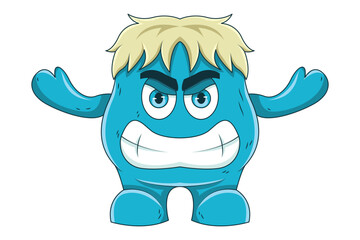 Little Monster Character Design Illustration