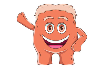 Little Monster Character Design Illustration