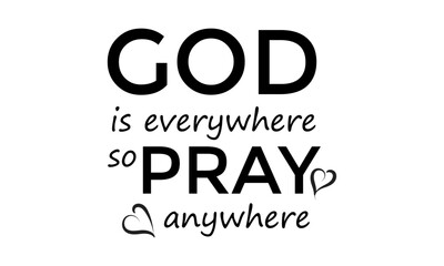 Christian Faith. Typography for print or use as poster, card, flyer or T Shirt