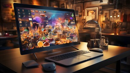 Naklejka premium Unlocking Success with Digital Advertising Platforms