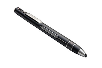 Hi-Tech Covert Recording Pen Isolated on Transparent Background