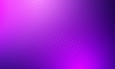 Purple gradient background with halftone ornament