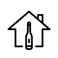 Home homepage icon symbol vector image. Illustration of the house real estate graphic property design image