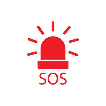 sos icon vector