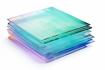 Glass slides for research and analyzing samples