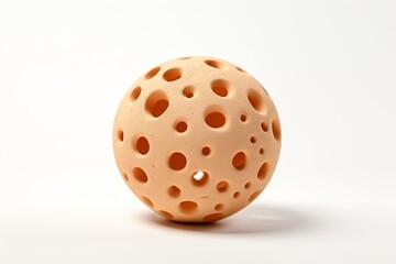 Clay isolated on a white background