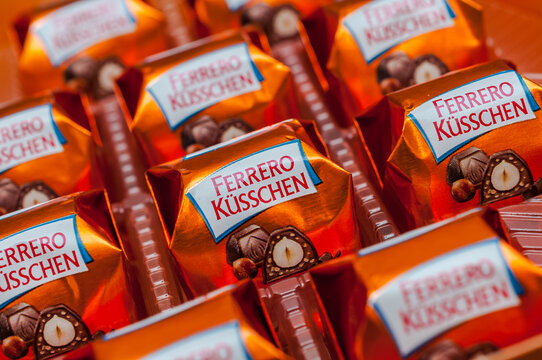 FERRERO K&Uuml;SSCHEN, a confectionery product brand by Ferrero