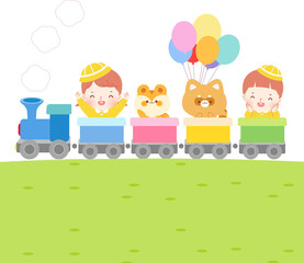 a children's train