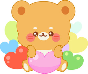 Fototapeta premium A cute bear character