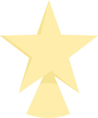 Christmas star icon