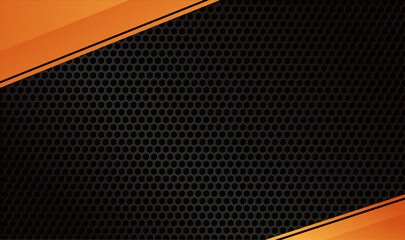 best orange abstract background vector
