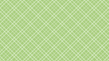 Green and white diagonal checkered as a background - obrazy, fototapety, plakaty