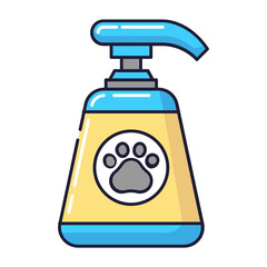 Pet Disinfectant Veterinary Icon