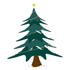 Christmas Tree Illustration