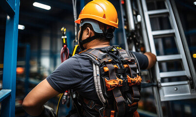 High-Quality Industrial Safety Harness for Workplace Protection