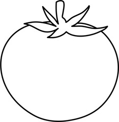 tomato outline clipart