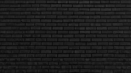 Fototapeta na wymiar wall brick dark gray background