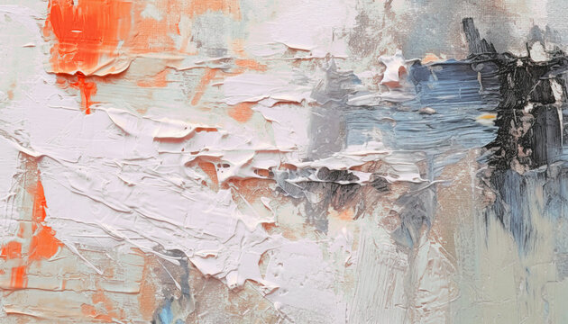 Abstract oil painting, colorful vibrant color brush strokes background, wallpaper, paint texture, bold art, expressive artwork, fine realistic detail, modern style, evoking vibrant emotions, feelings