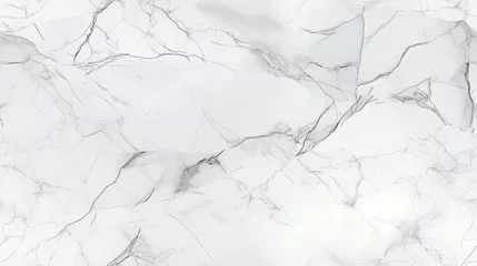 Poster Elegance of marble with a minimalistic and realistic image of white marble texture. © ABULKALAM