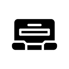 home page glyph icon