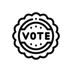 vote line icon
