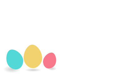 Bunny silhouette.easter seamless pattern with bunnies and easter.  Hand drawn easter horizontal background with bunnies, flowers,  Illusion of depth. A4 abstract color 3d paper art. Eggs. butterfly
