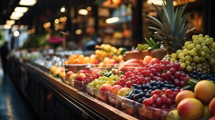 Obraz premium Fruit market.