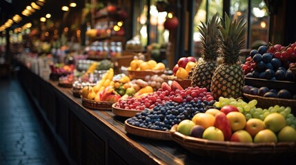 Fototapeta na wymiar Fruit market.