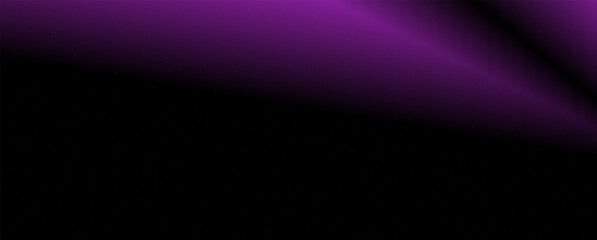 Background with trendy gradient and noise. Violet colors. Glare from lenses, overlay texture. Vector banner with dust and smooth color transition