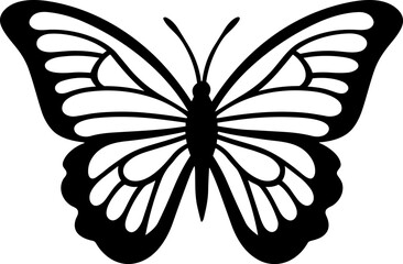 Butterfly Icon Illustration
