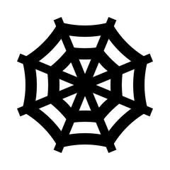 Naklejka premium Spider web