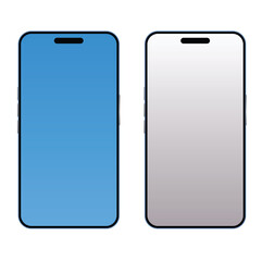 Mobile Phone, Vector and Illustration