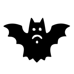 Halloween ghost bat